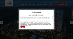 Desktop Screenshot of centuryrealestate.in